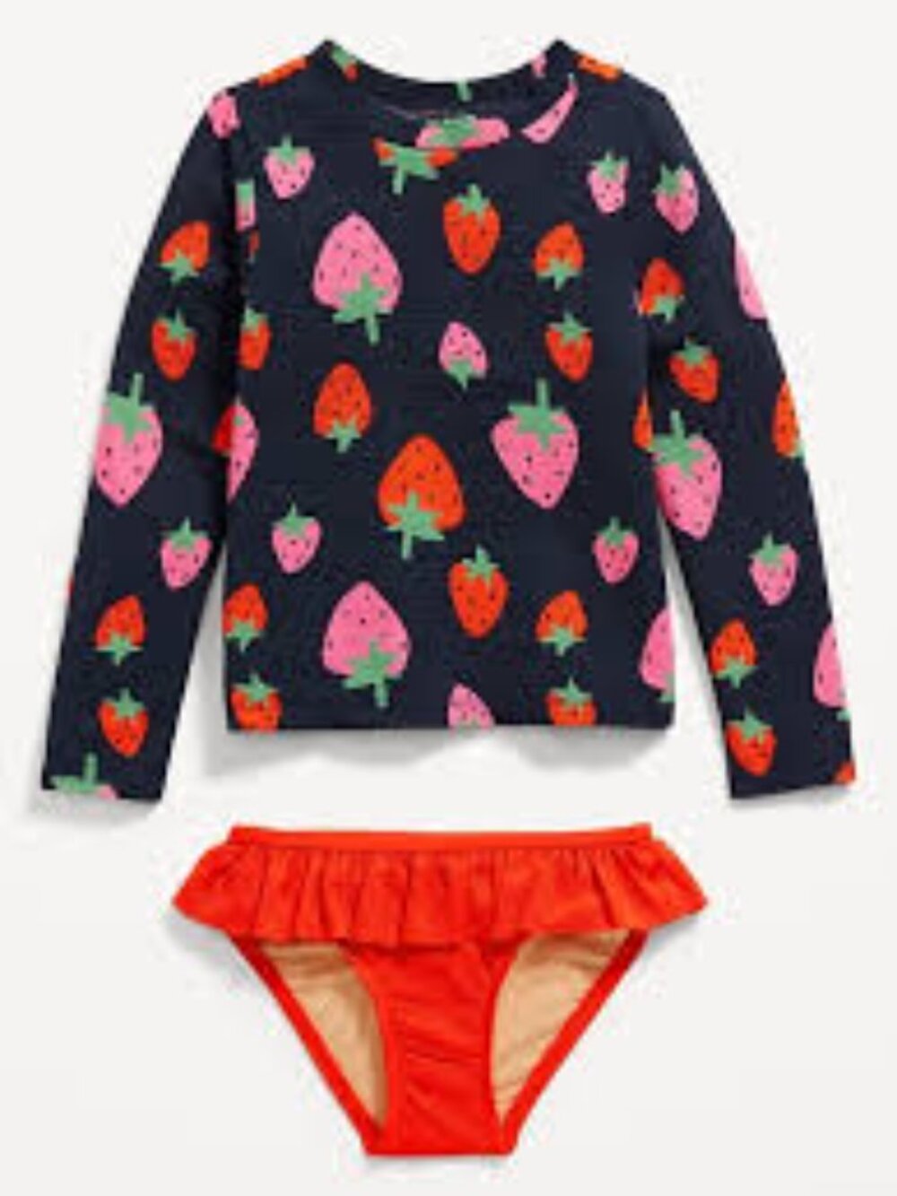 GUC - Old Navy Ruffle-Trim Bikini Swim Set